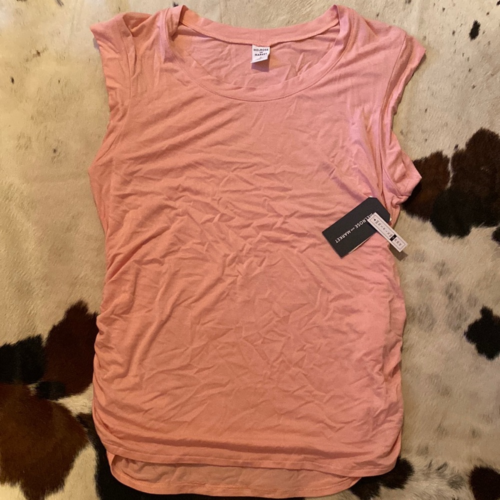 Soft pink top